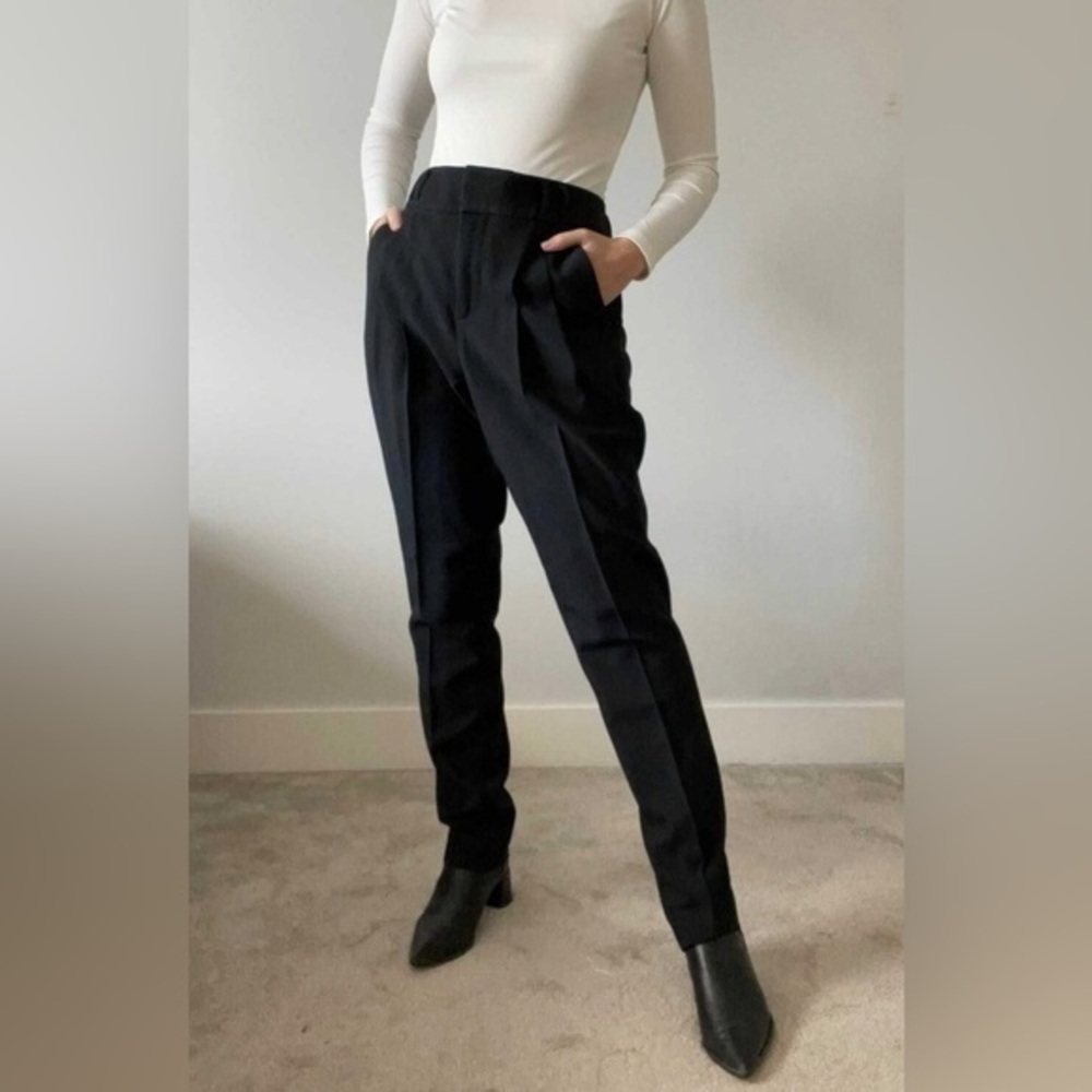 Helmet Lang Black Trouser Size 6